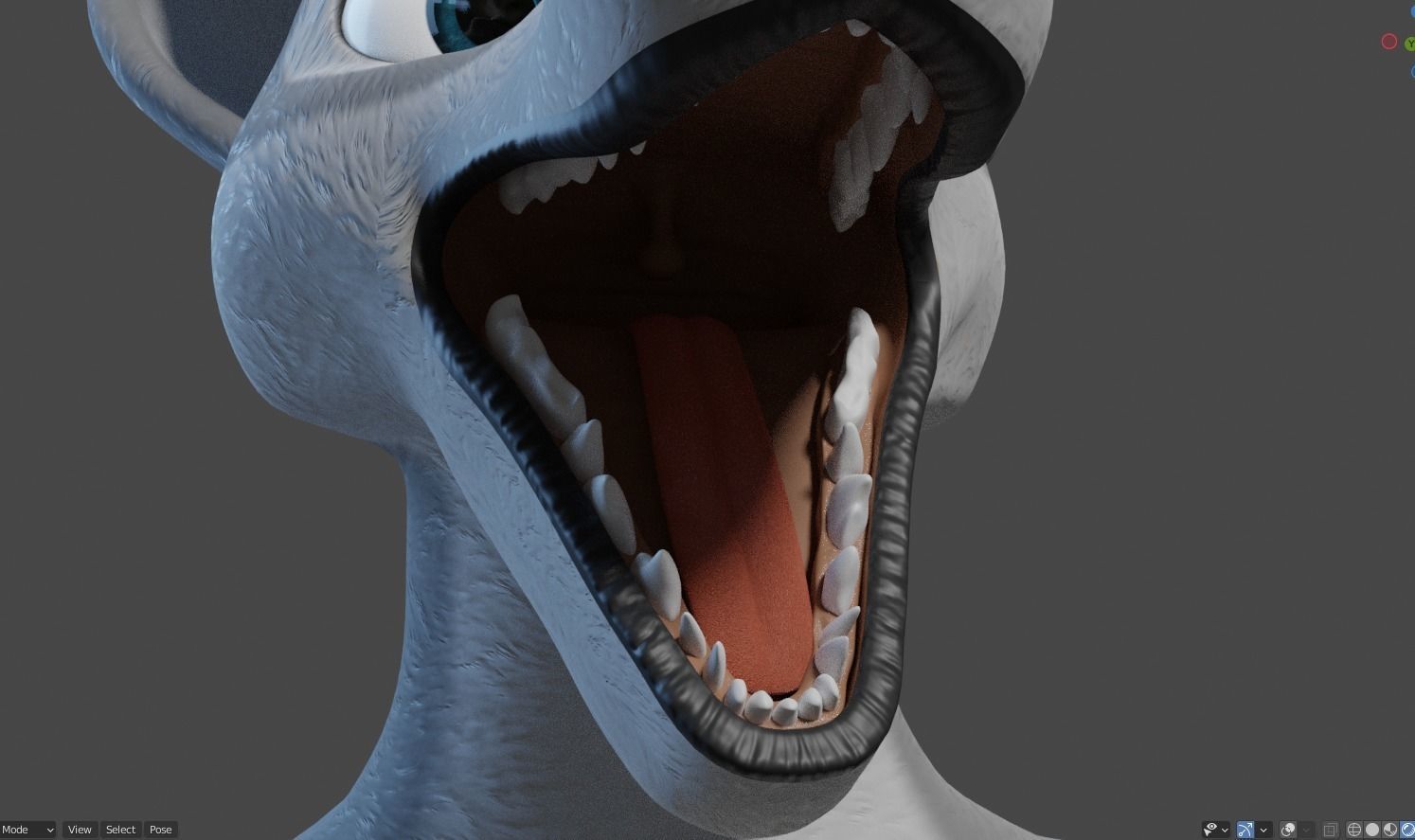 Helena Anthro Wolf 3D model_75