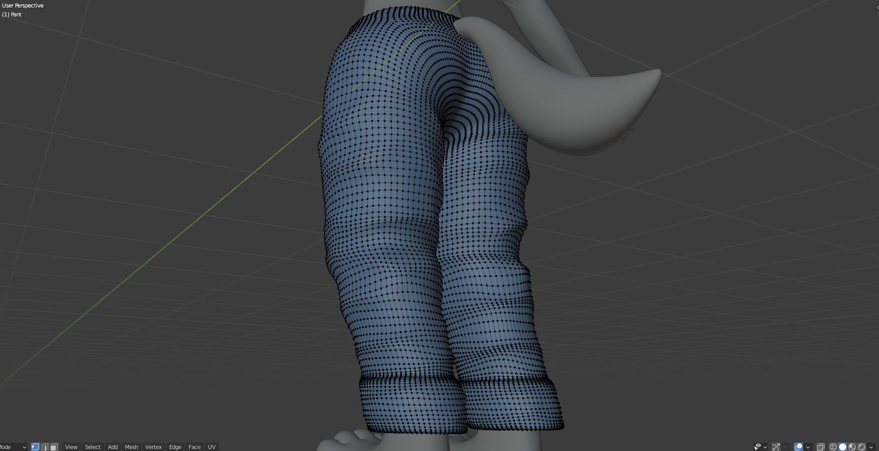 Helena Anthro Wolf 3D model_63