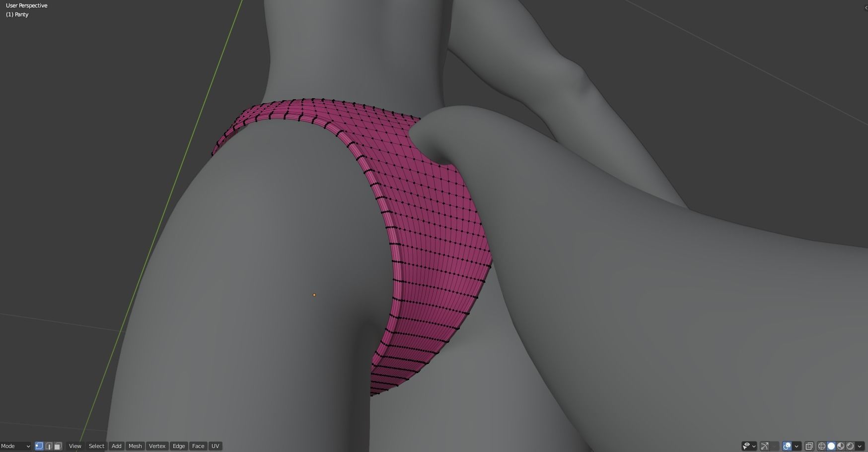 Helena Anthro Wolf 3D model_61