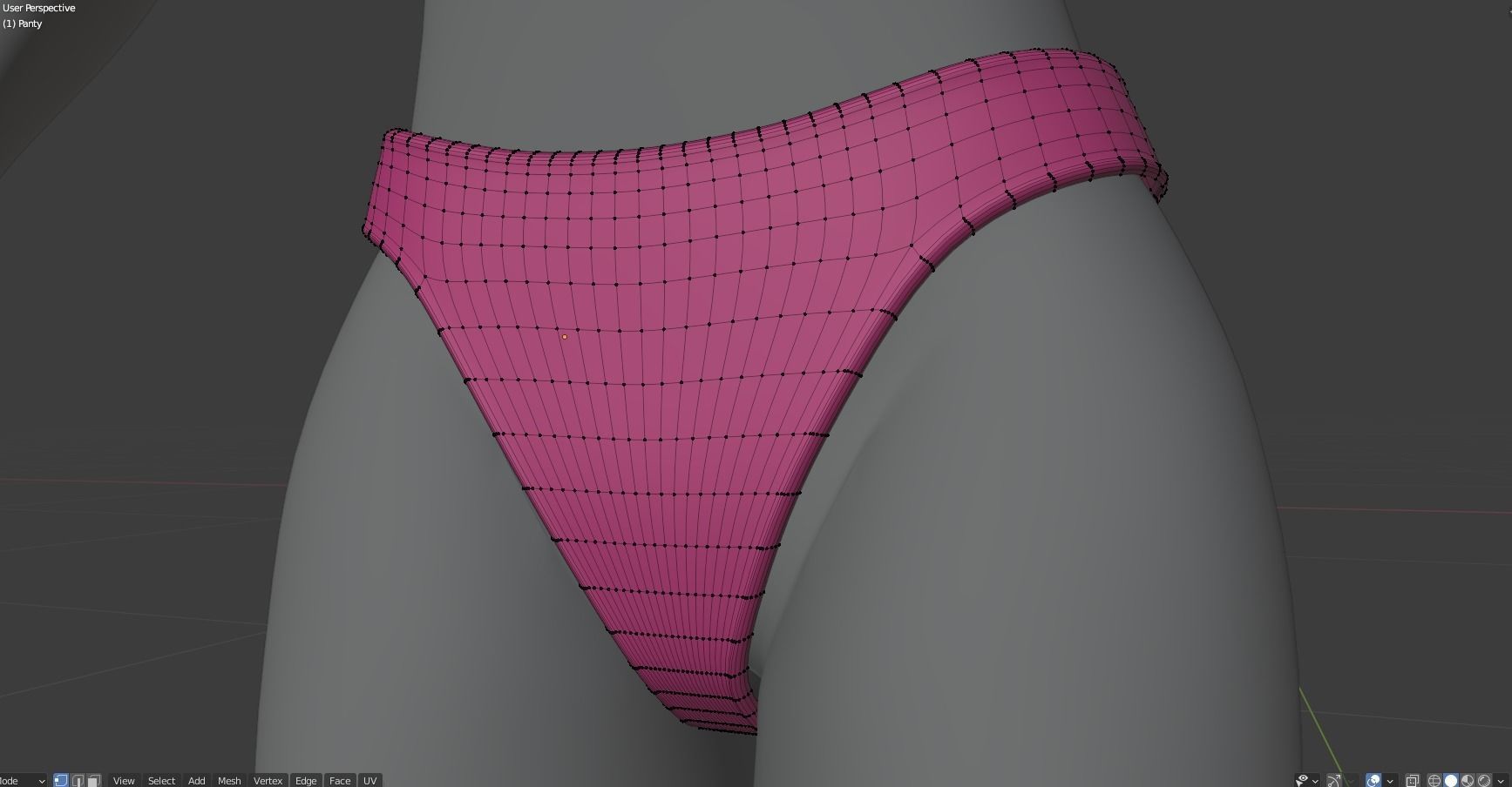 Helena Anthro Wolf 3D model_60