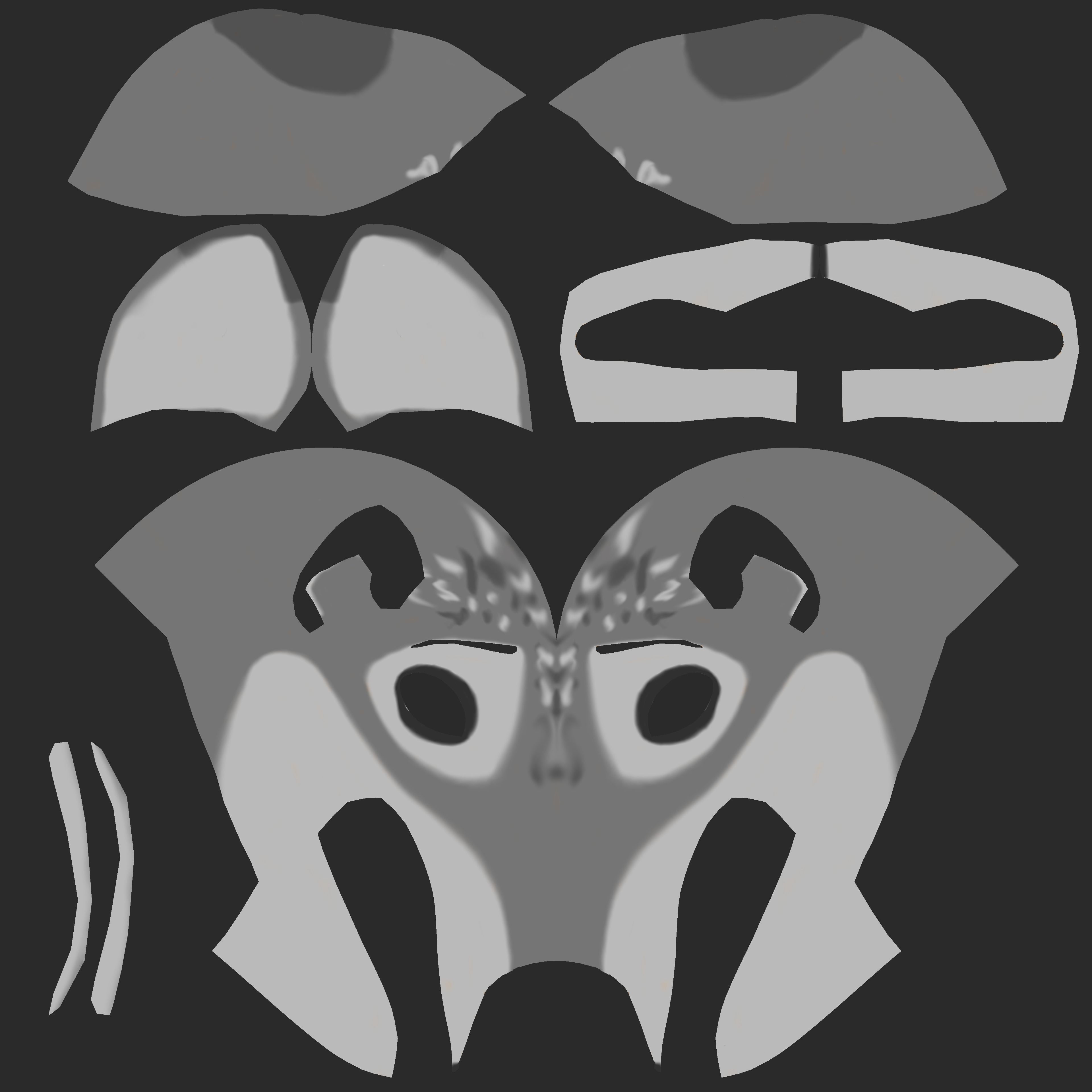 Helena Anthro Wolf 3D model_83