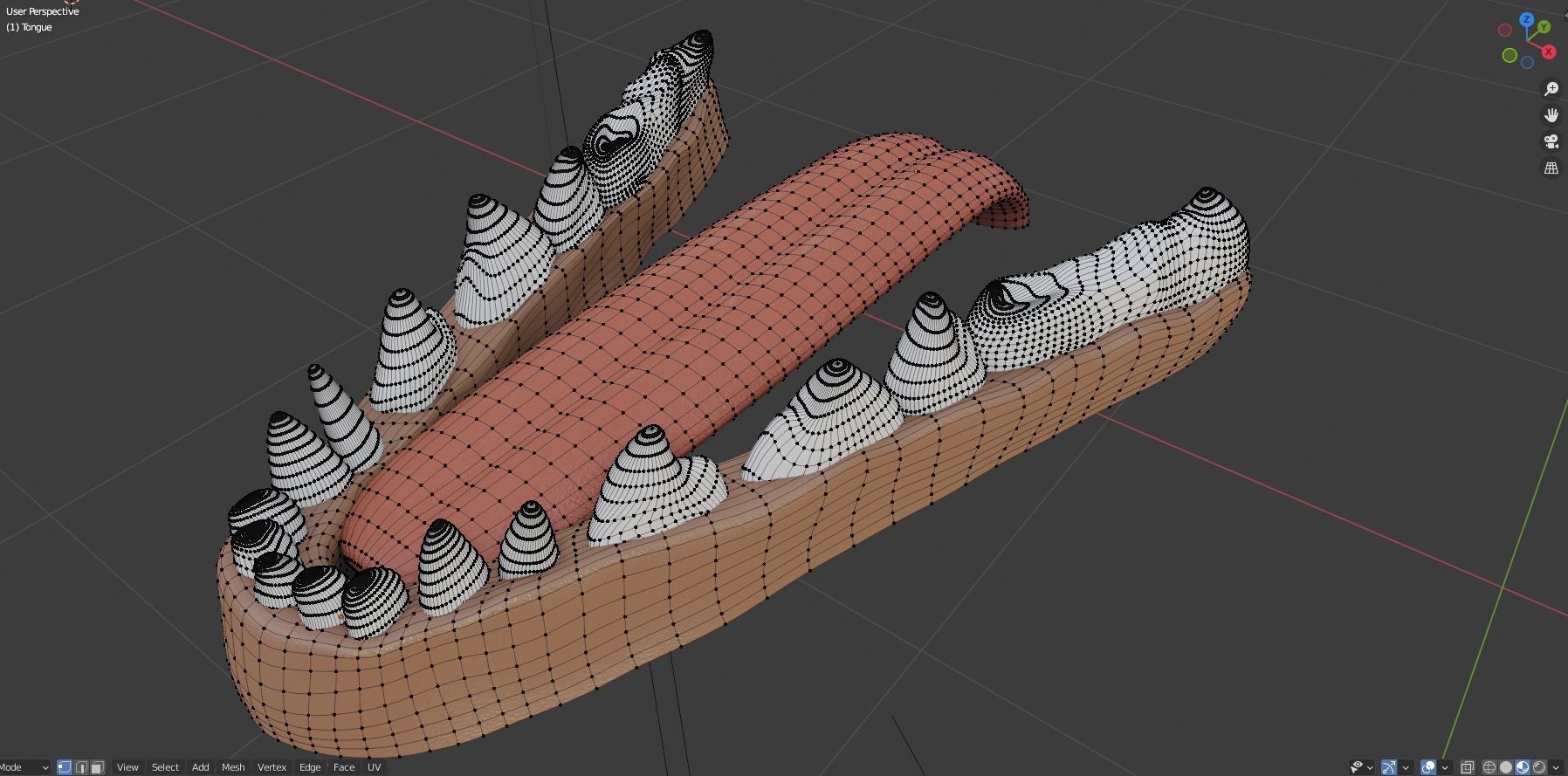 Helena Anthro Wolf 3D model_73