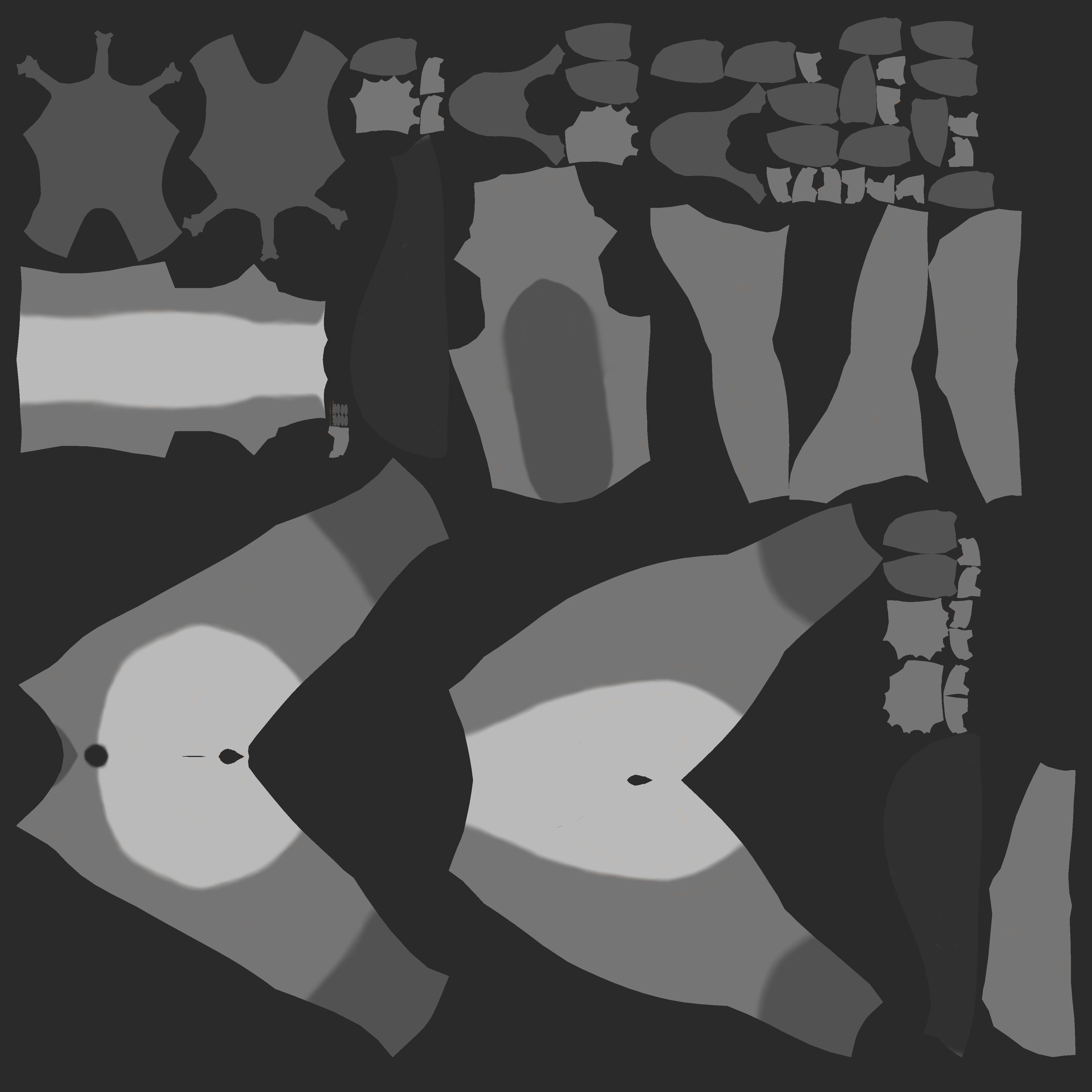 Helena Anthro Wolf 3D model_84