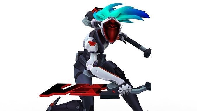 Akali Project - League of Legends 3D print model