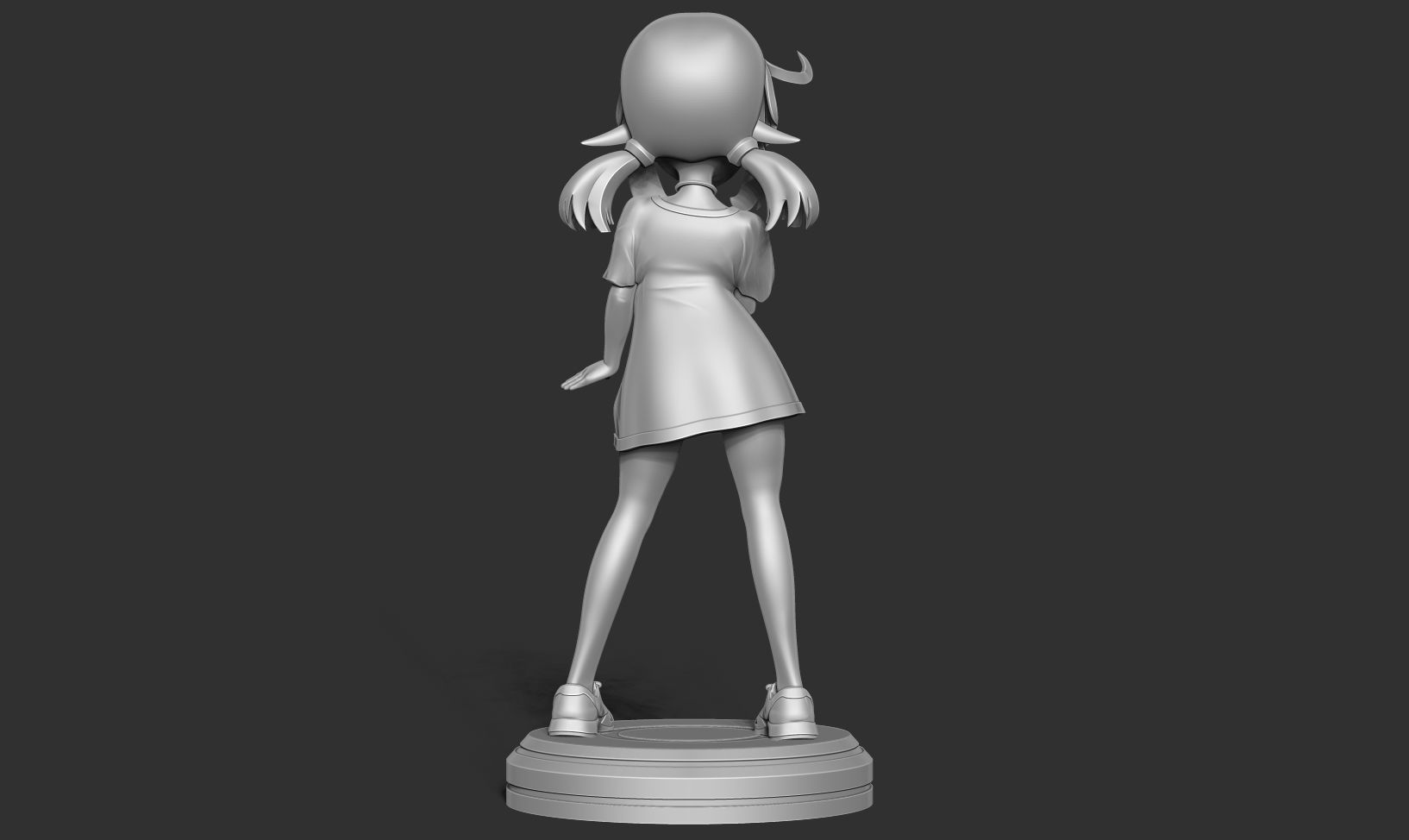 Klee in a T-shirt 3D print model_18