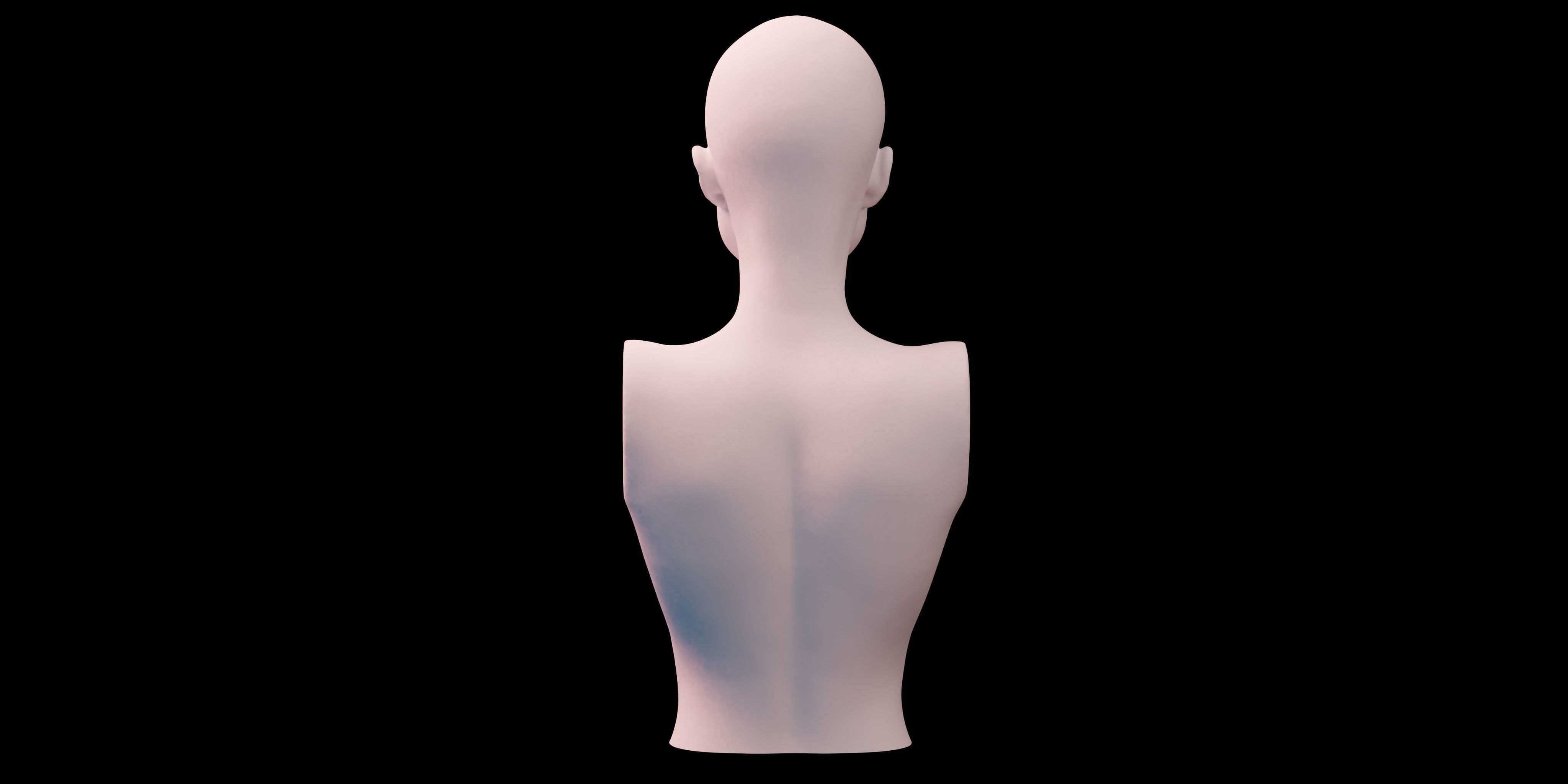 Death Stranding Lockne Mama Lifesize Bust  3D print model_4