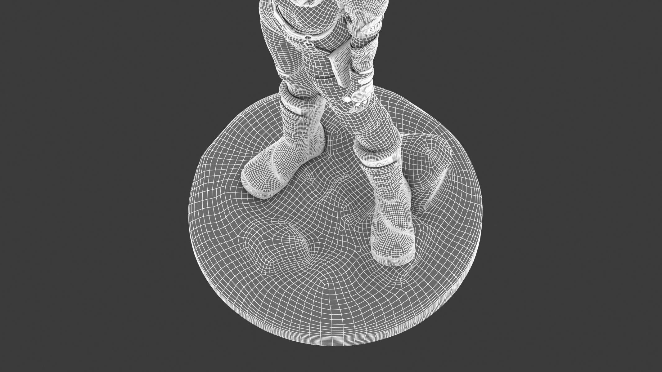 Bulma saiyuki - dragon ball z action figure 3D model_19