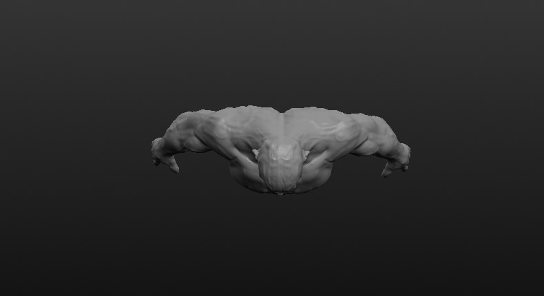 Ulltimate Evil Low-poly 3D model_5