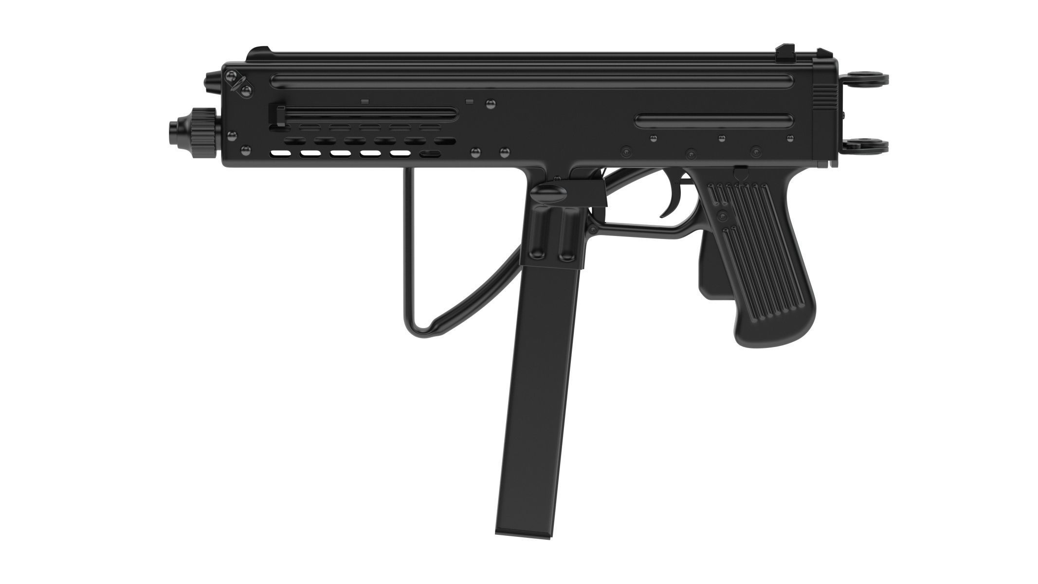 Franchi LF-57 3D model_2