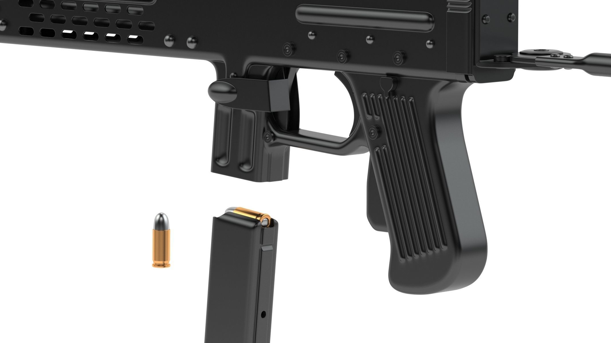 Franchi LF-57 3D model_14