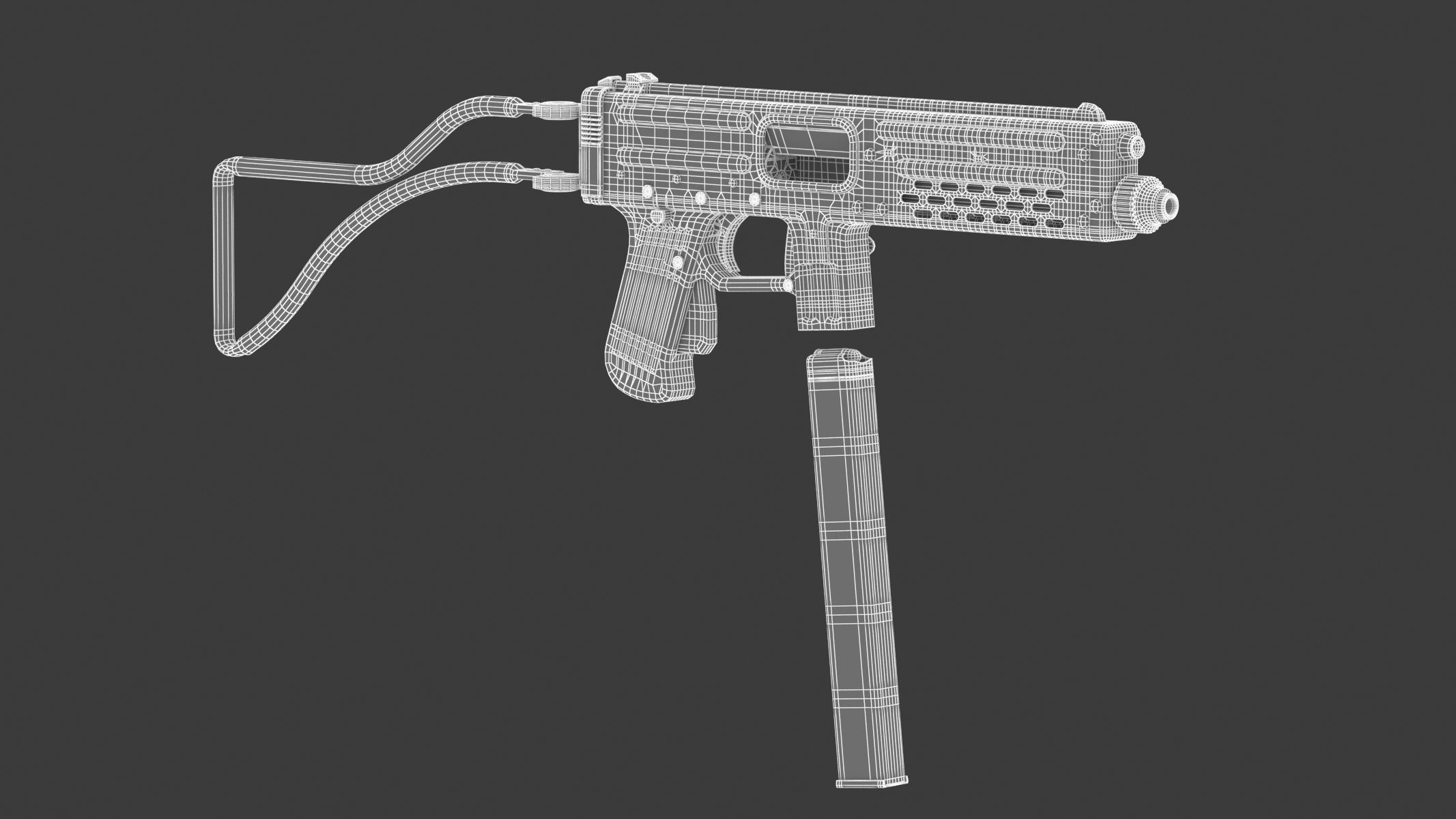 Franchi LF-57 3D model_19