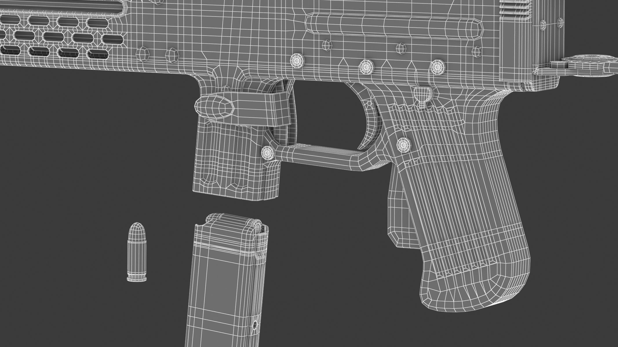 Franchi LF-57 3D model_29