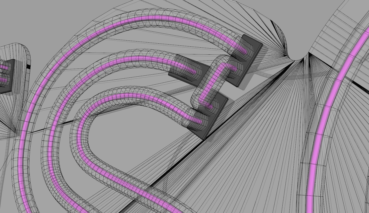 Disco - Neon Sign 3D model_10