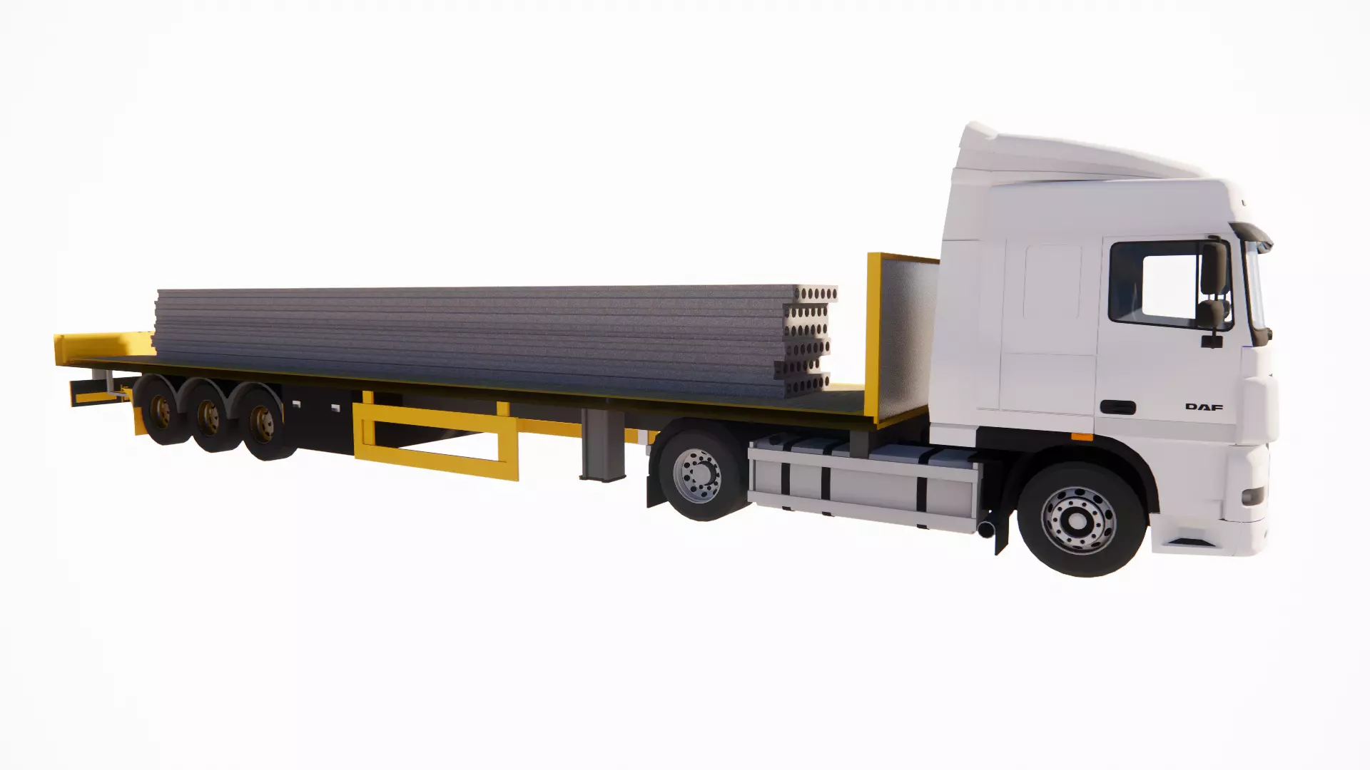 container truck 3D print model
