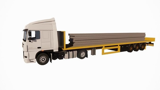 container truck  3D print model