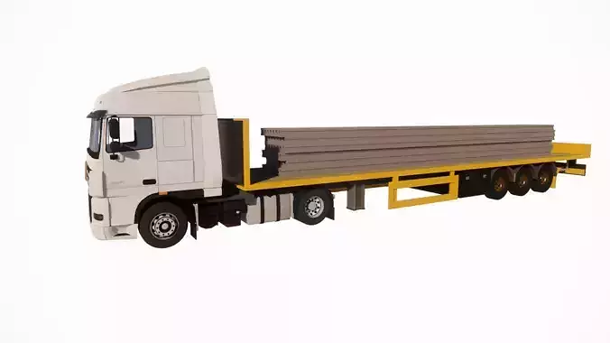 container truck  3D print model