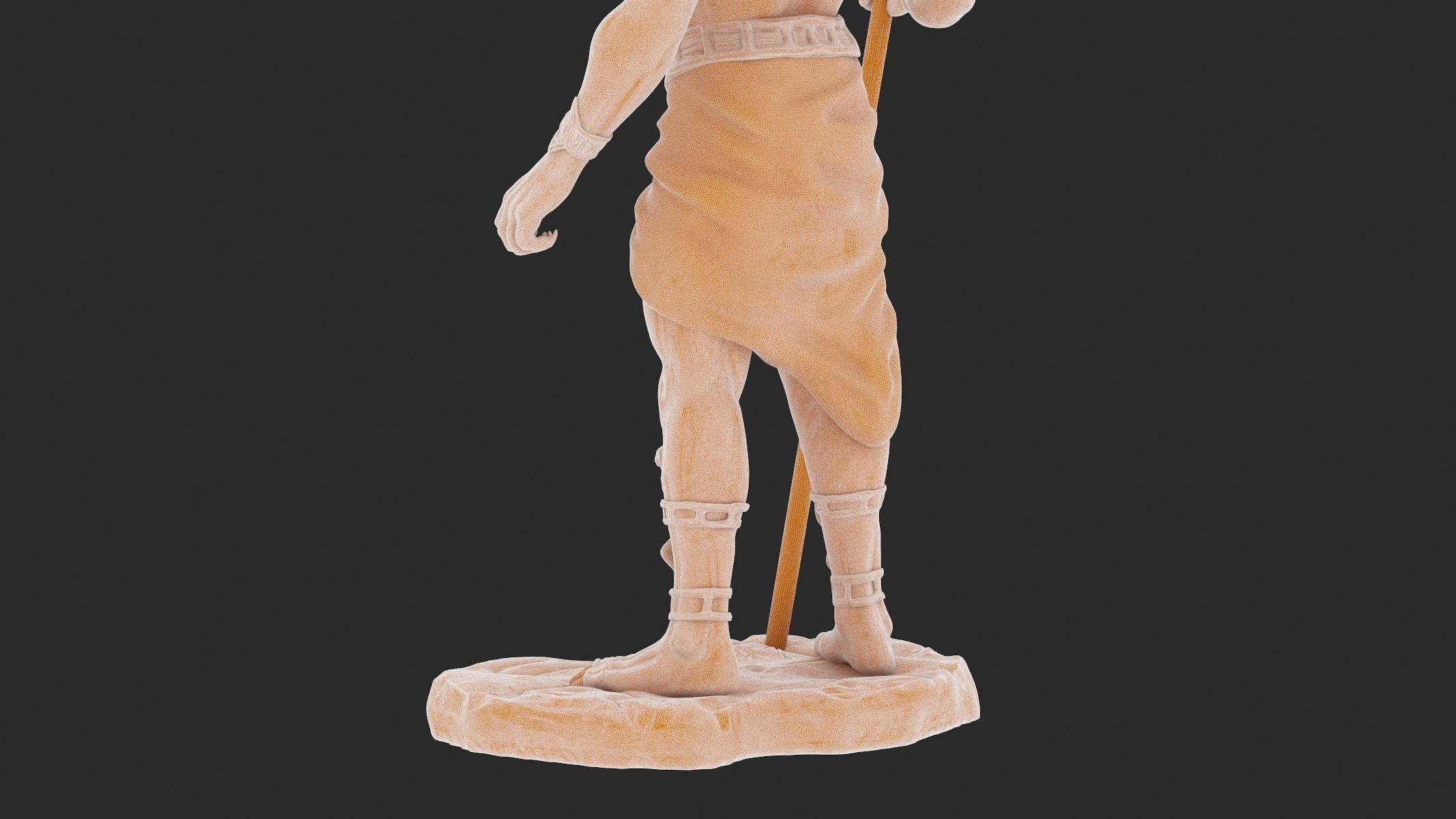 Jackal God of the Egyptian - 3D Printable 3D print model_19
