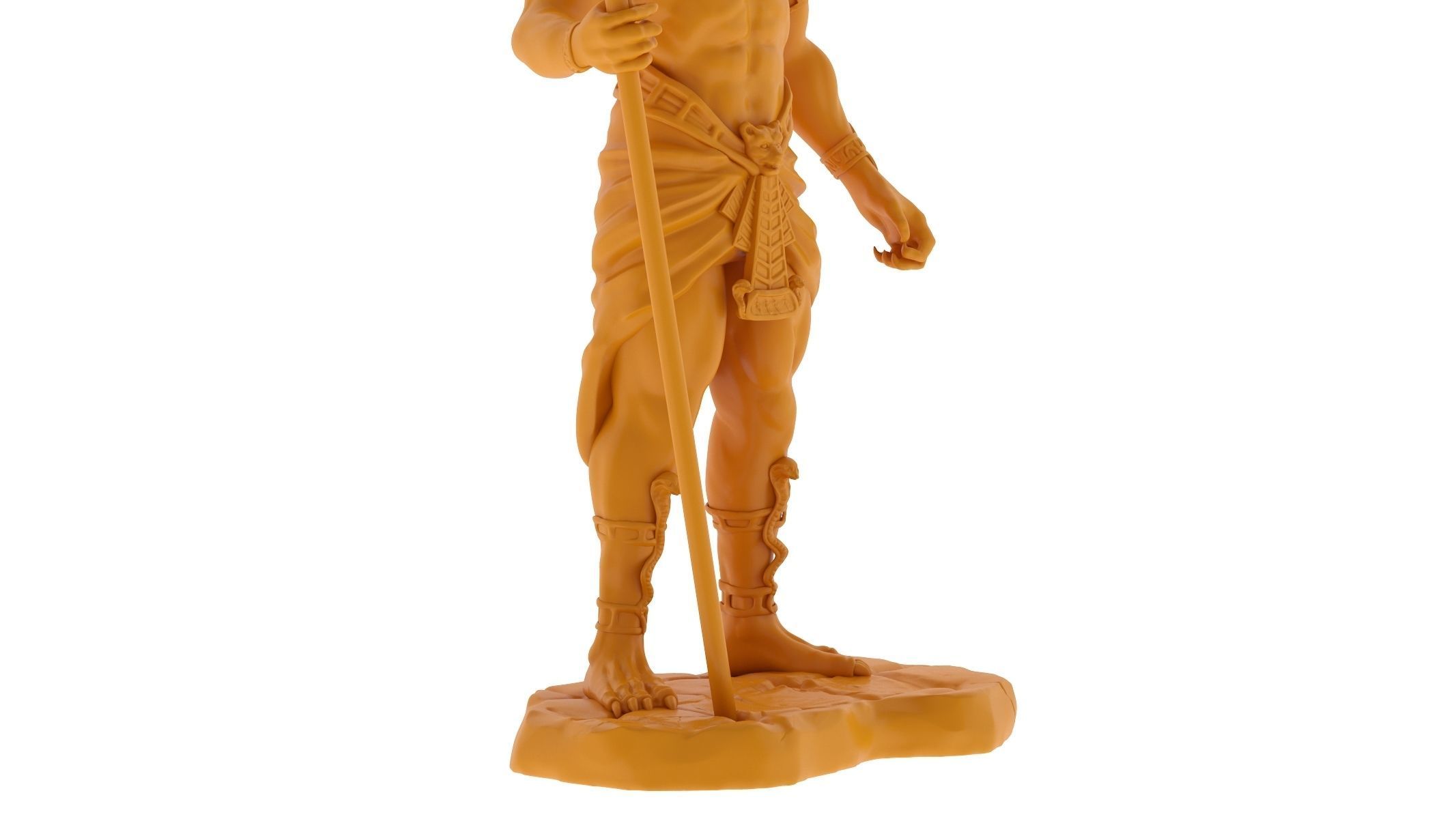 Jackal God of the Egyptian - 3D Printable 3D print model_7