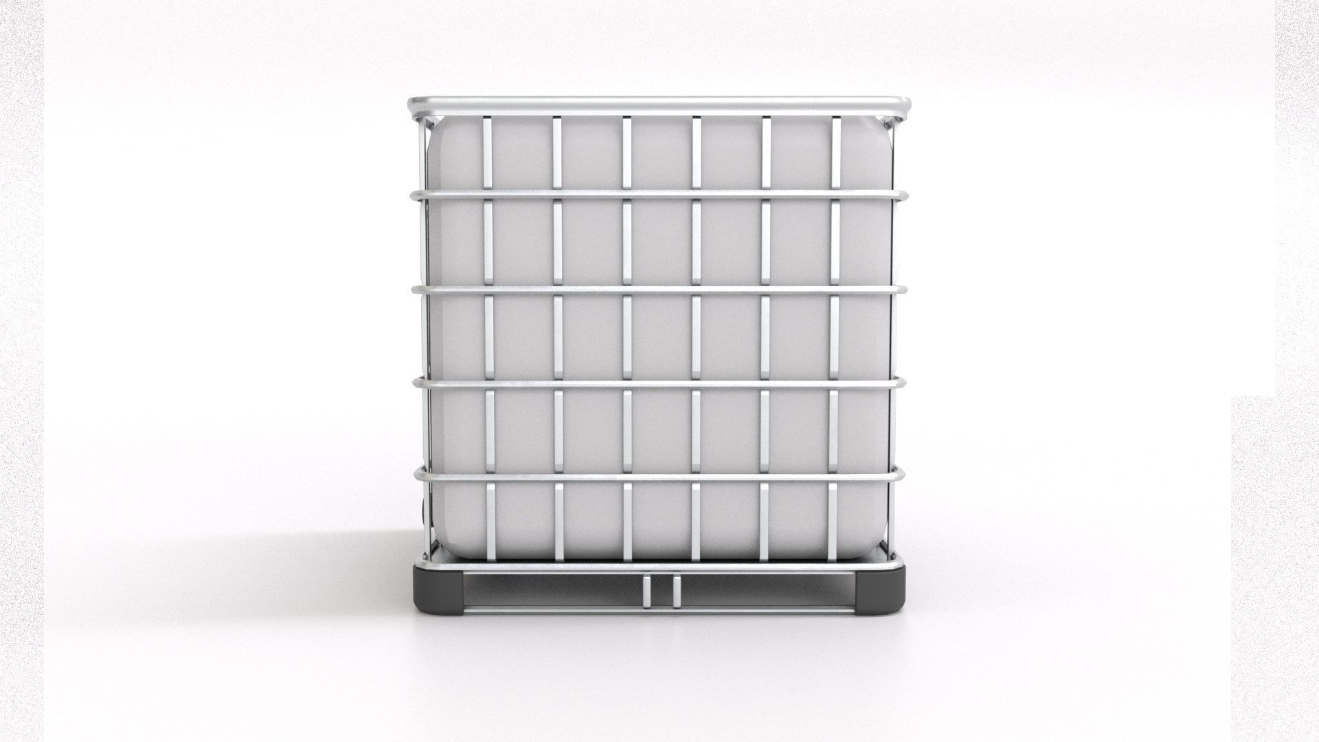 IBC Container Low-poly 3D model_2