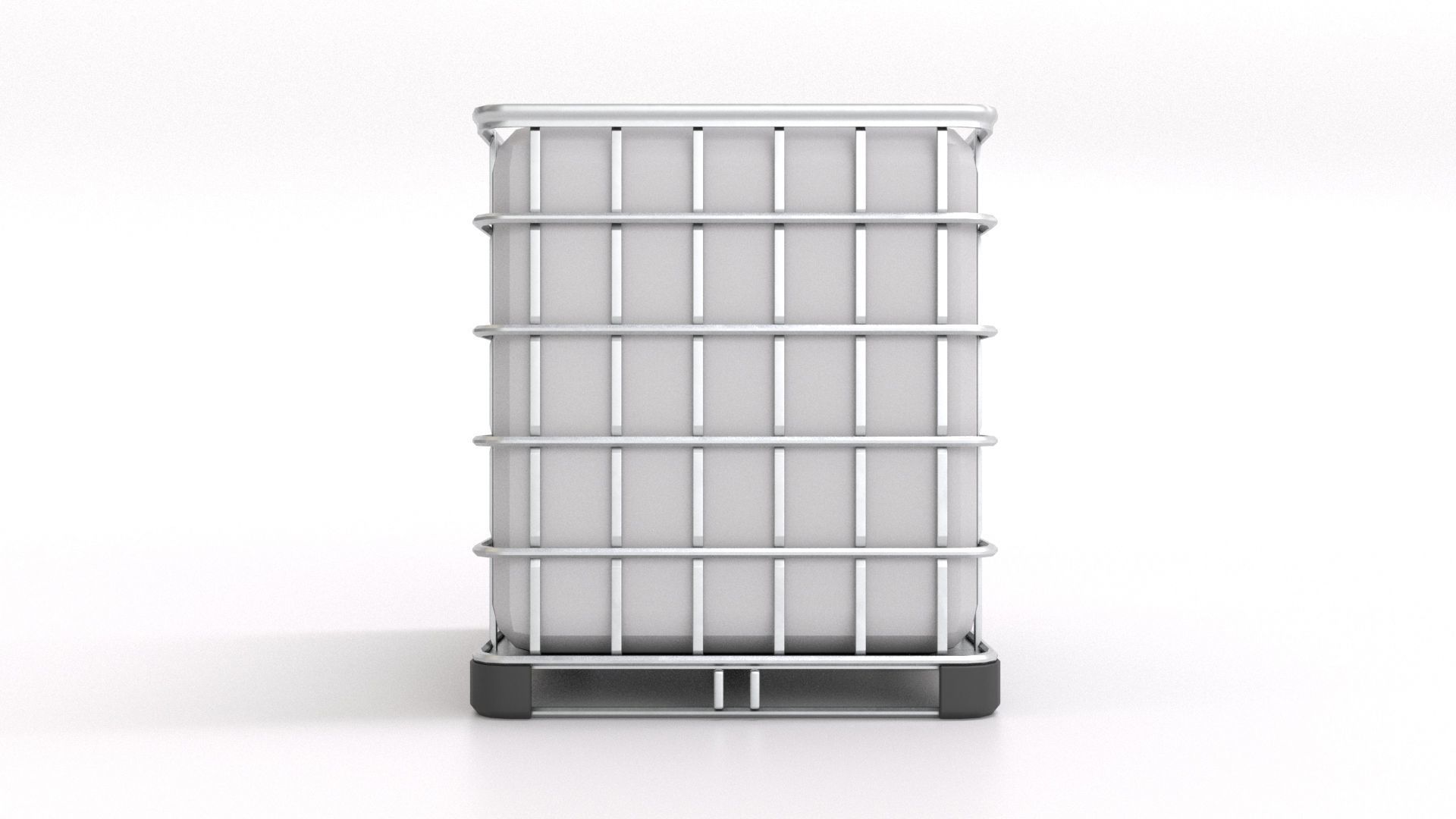 IBC Container Low-poly 3D model_3