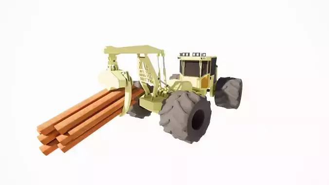 wood cutting machine- transporting wood 3D print model