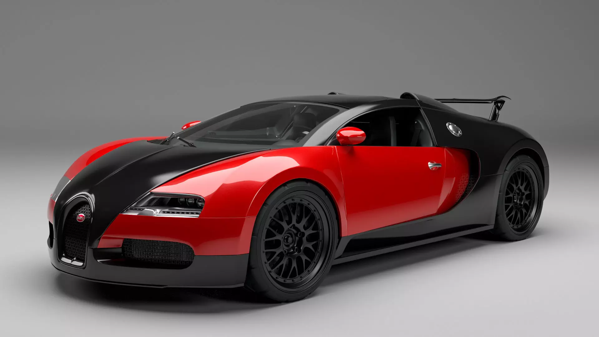 Bugatti Veyron 3D model_0