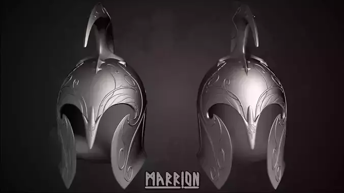 Rivendell Elf Helmet LoTR 3D print model