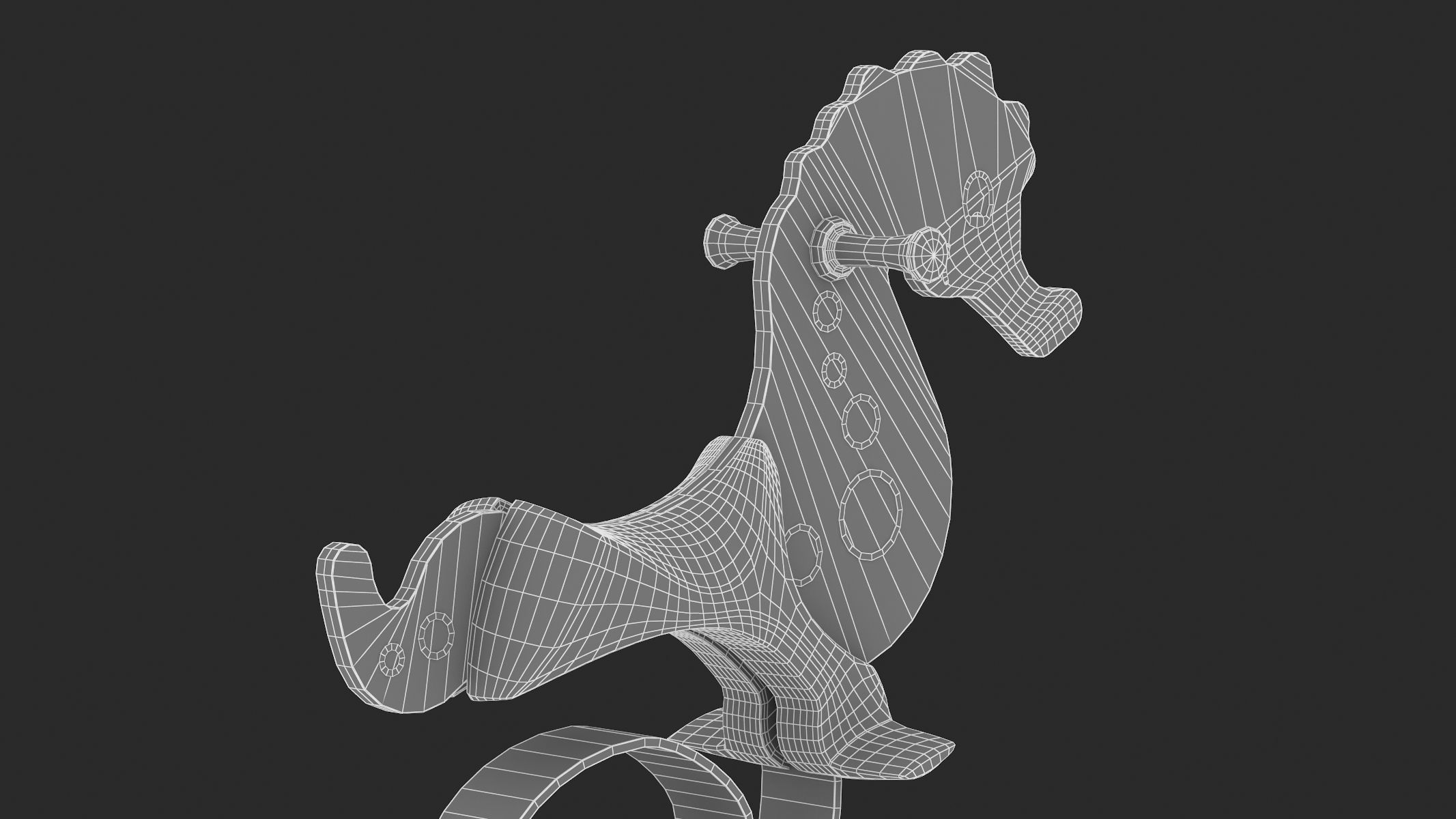 Lappset Seahorse 3D model_8