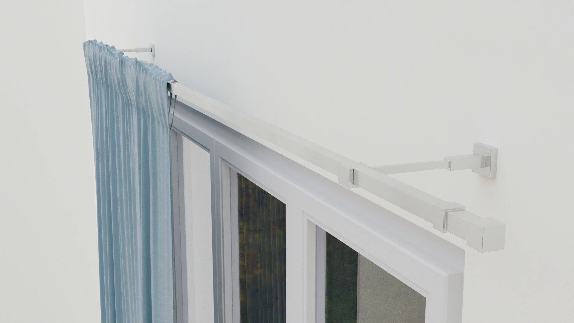 Curtain Rod Collection 3D model_5