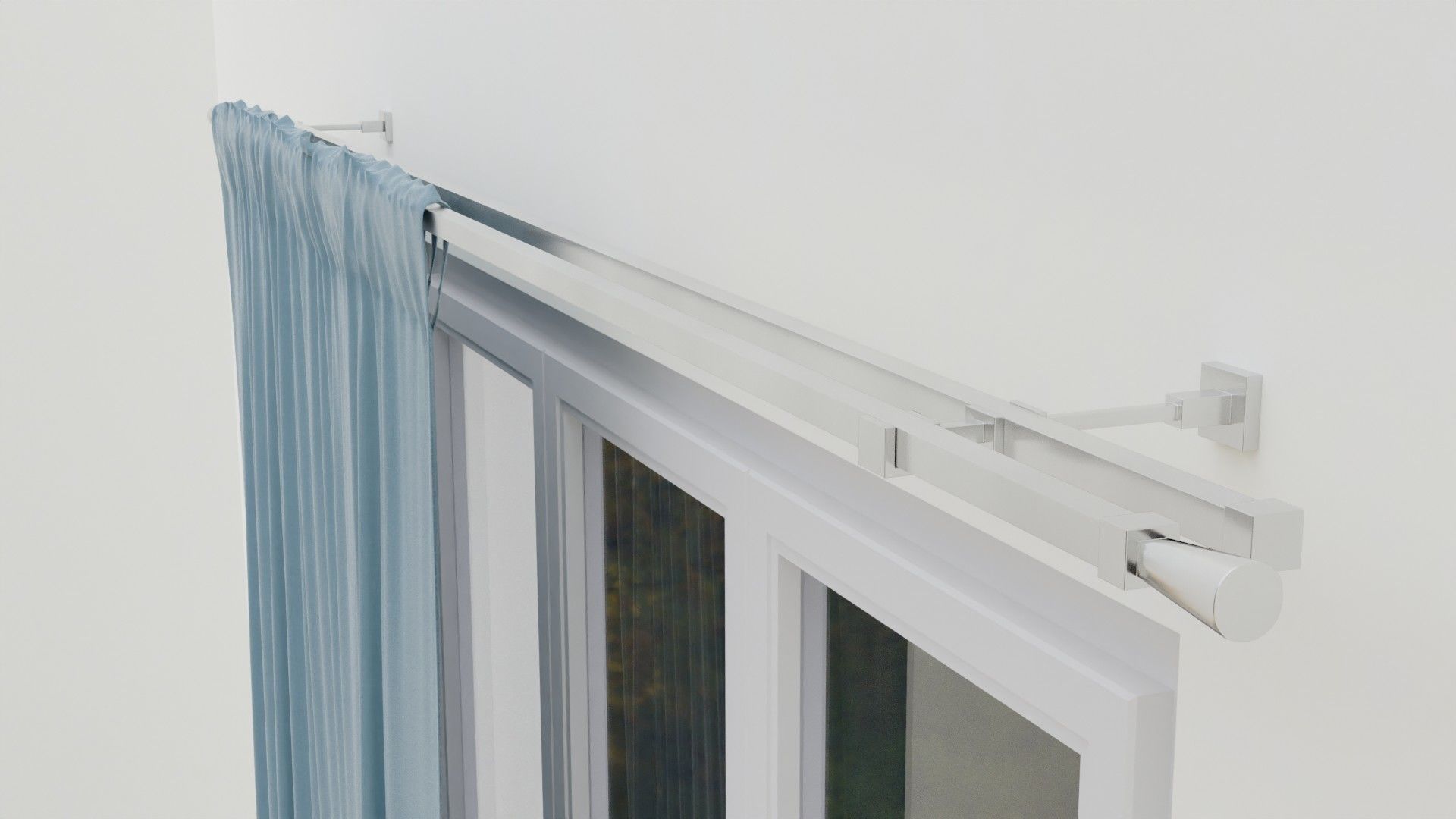 Curtain Rod Collection 3D model_8