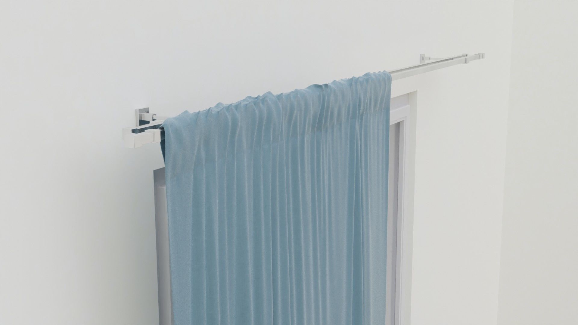 Curtain Rod Collection 3D model_2