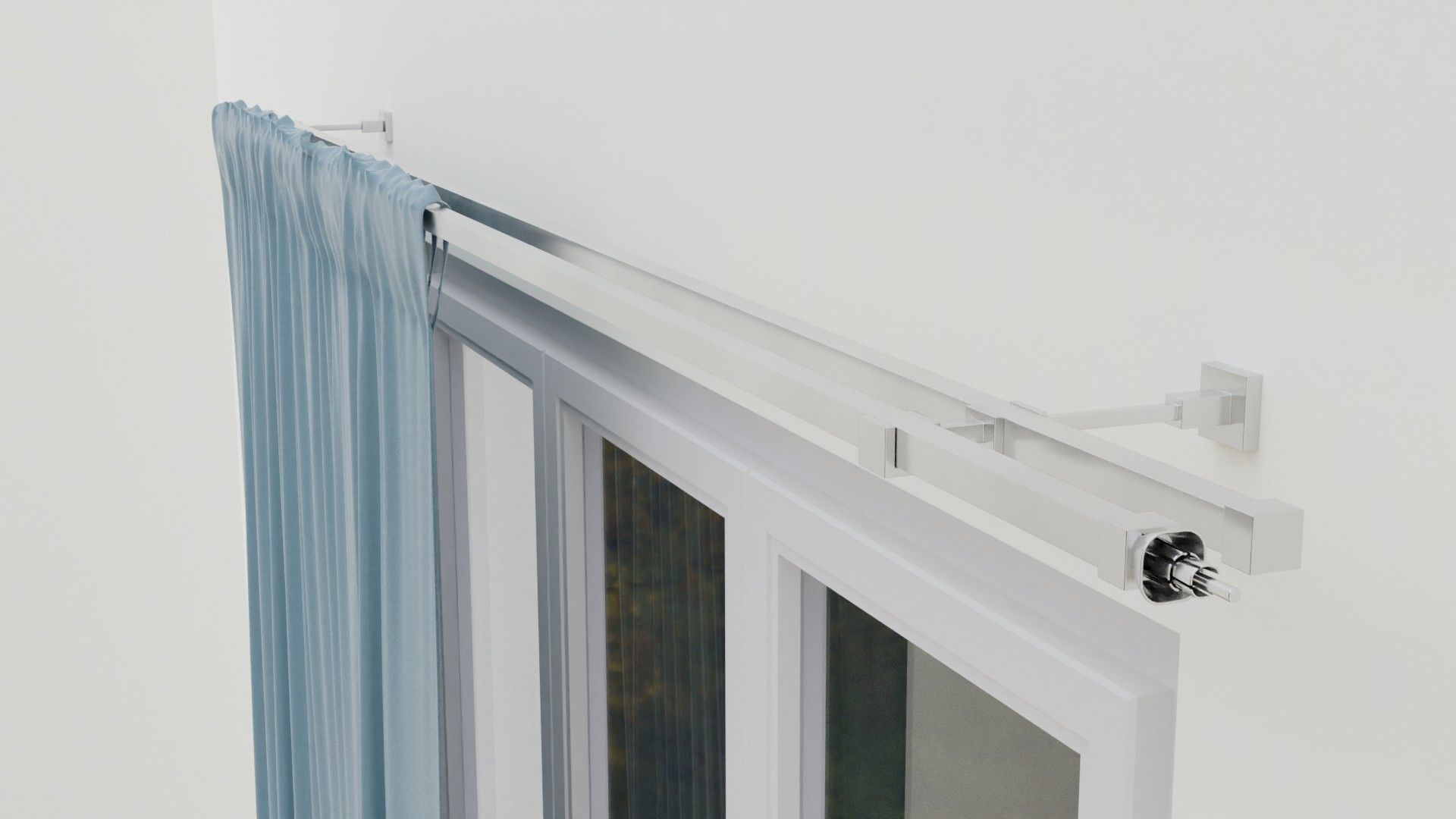 Curtain Rod Collection 3D model_16