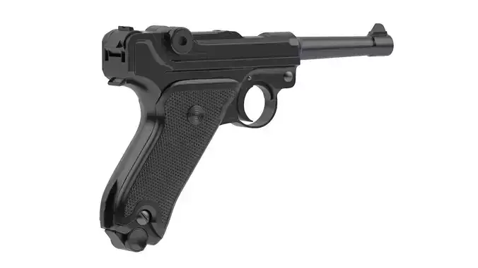 Luger pistol 3D model