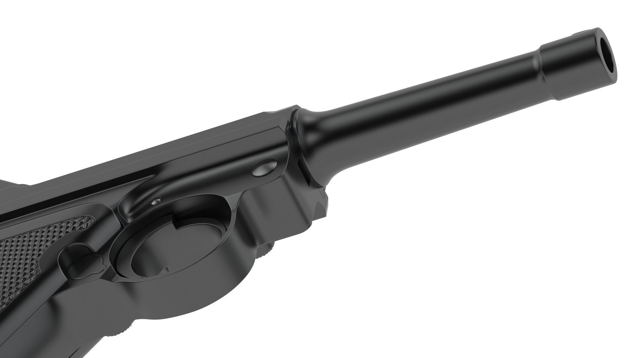 Luger pistol 3D model_12