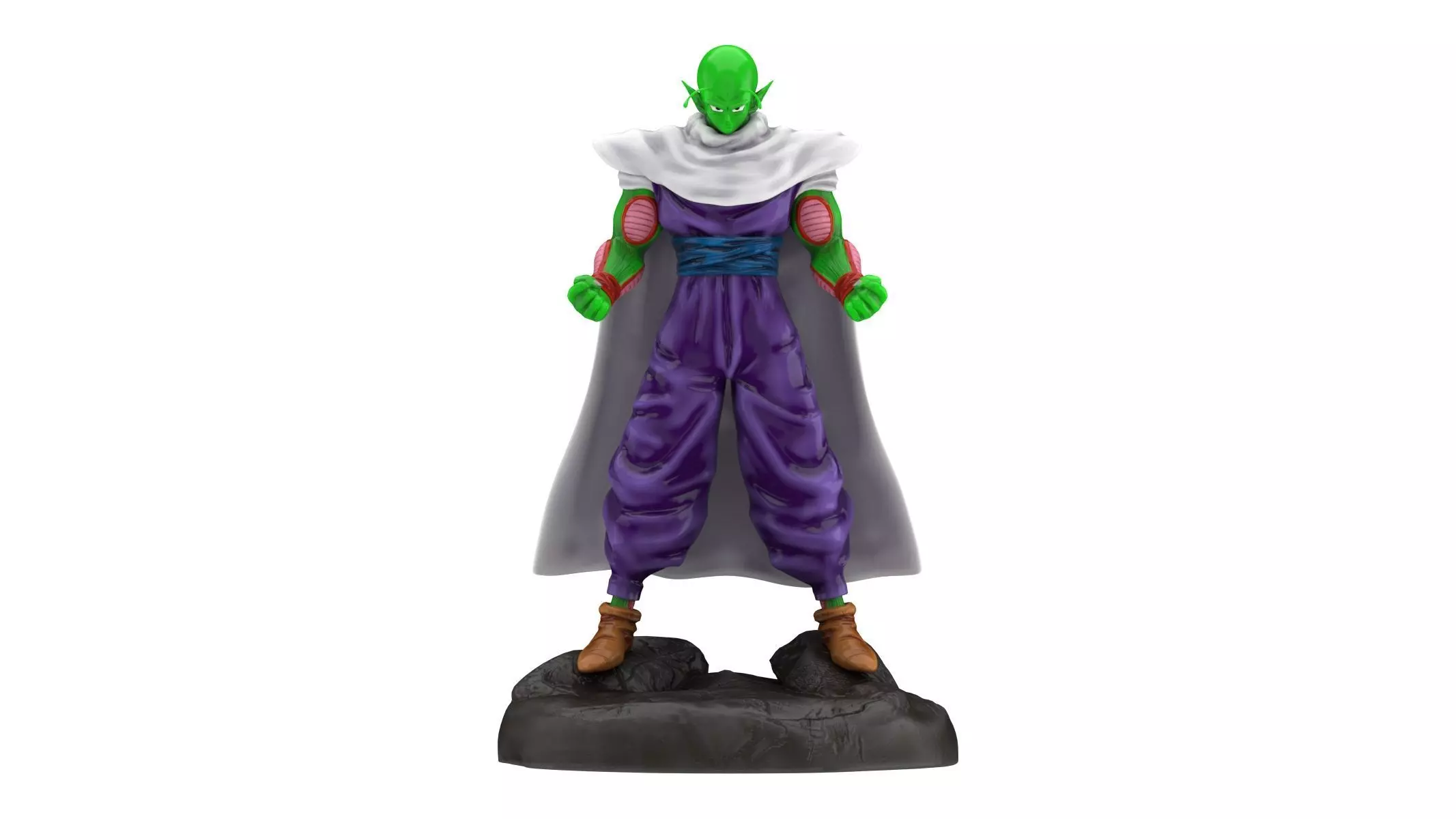 Picolo dragon ball figure 3D model