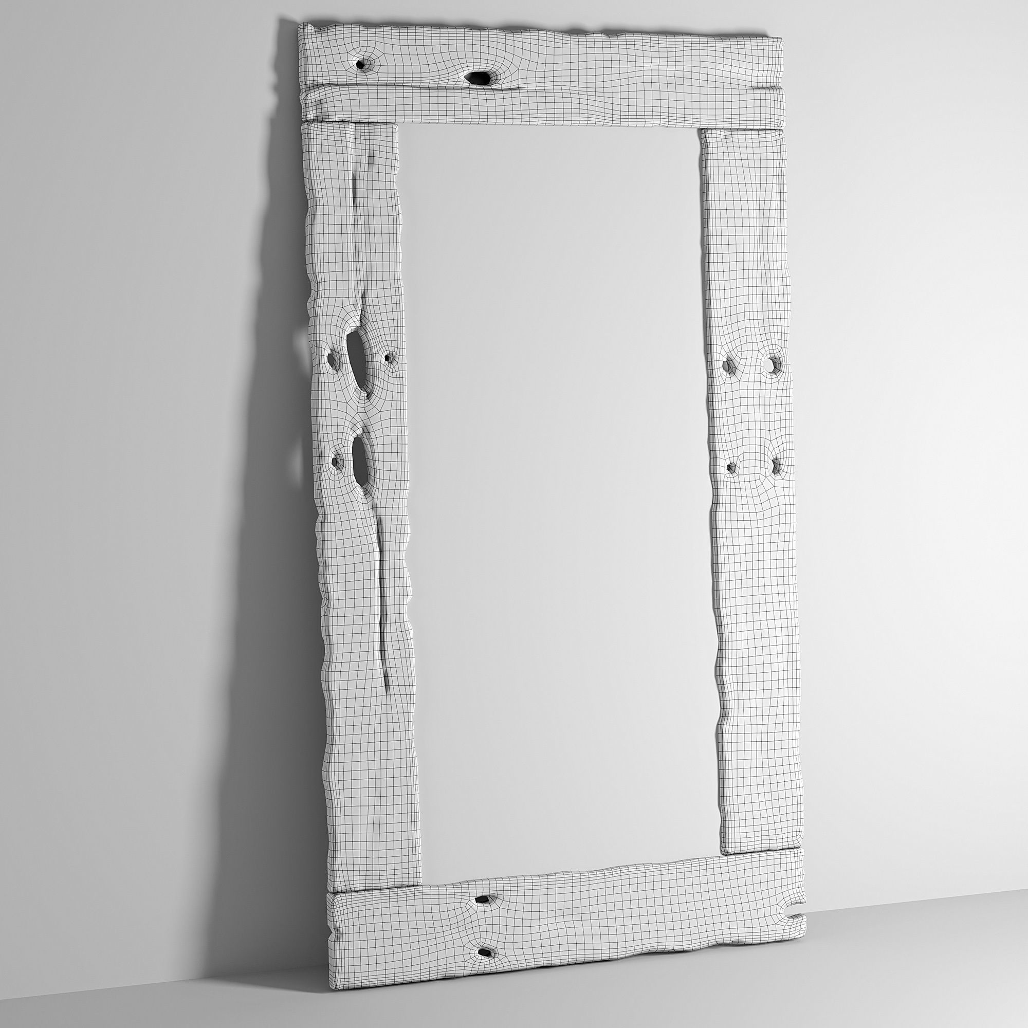 Mirror Hanale Uniqwa 3D model_5