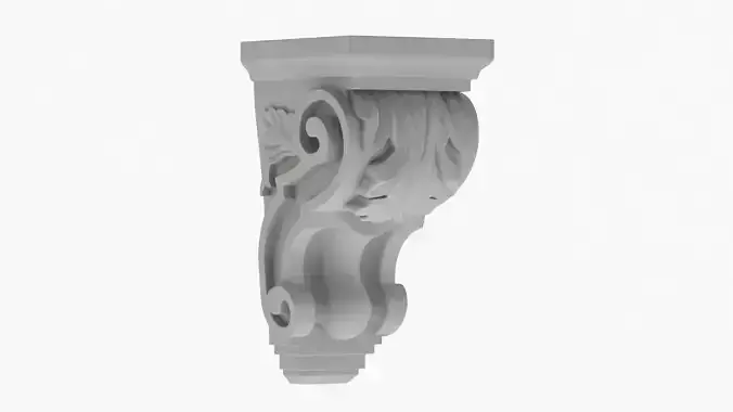 Scroll Corbel 02