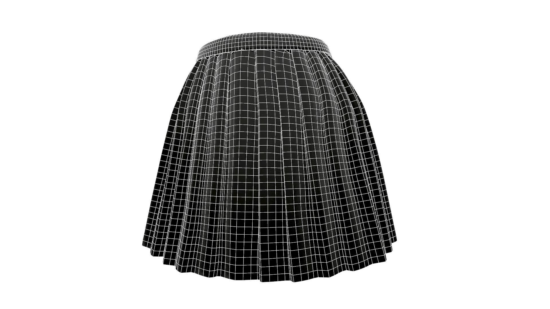 University Uniforms 3D model_9