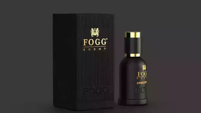Fogg  perfume 3D model