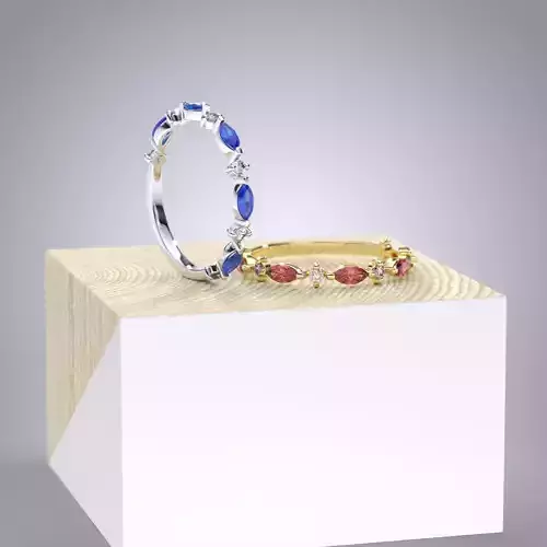 WEDDING RING STACK MY023