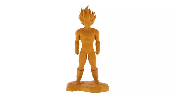 Vegeta Super Saiyan 3D Printable 3D print model