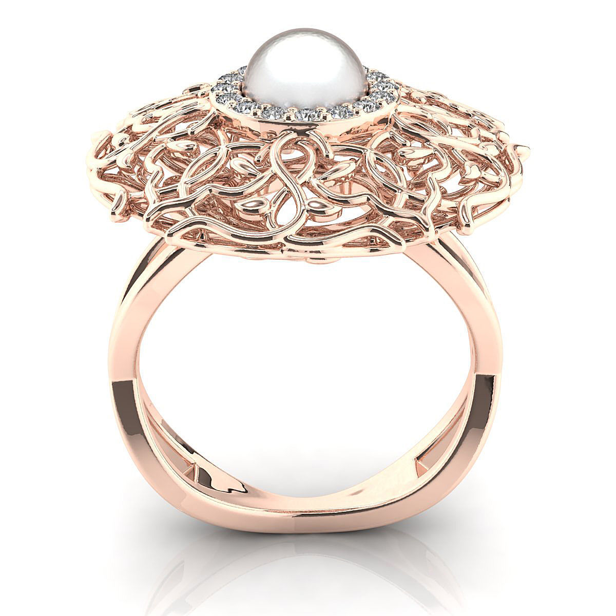 Fancy ring 3D print model_8