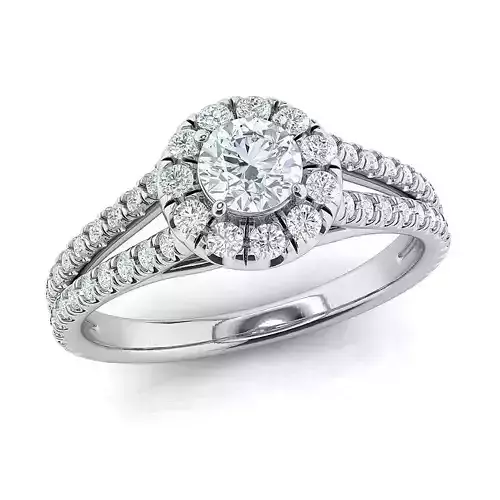 Halo ring - 4-mm center