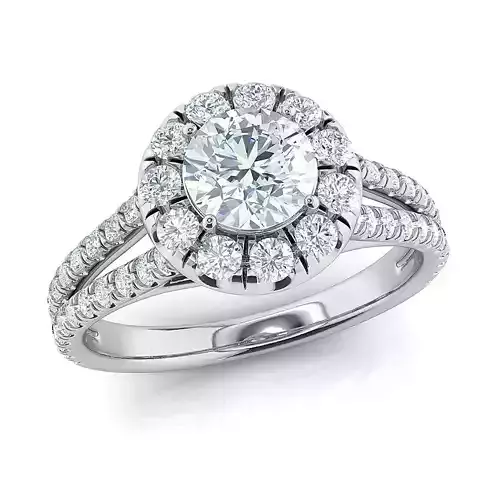 Halo ring - 5-10-mm center 3D print model