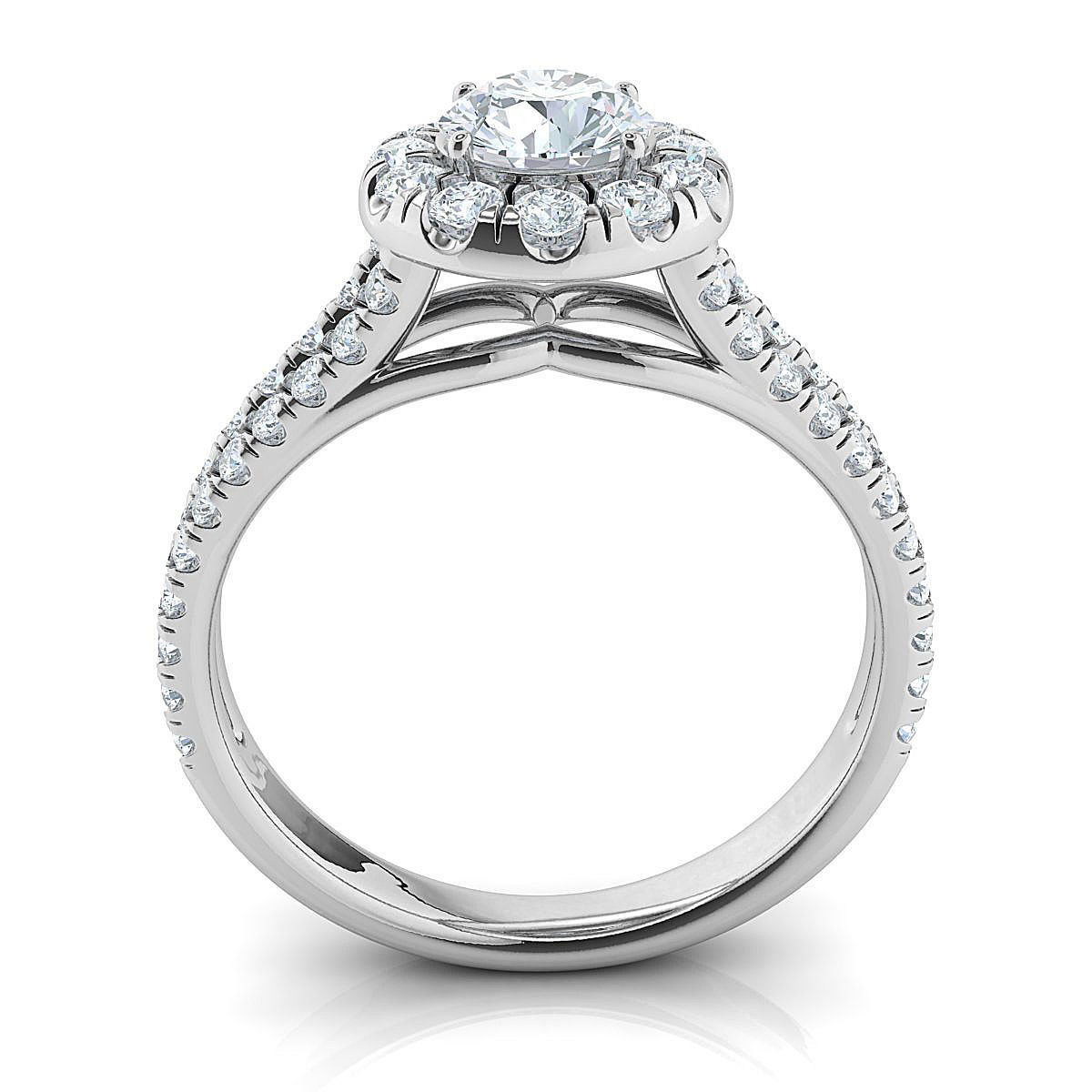 Halo ring - 5-10-mm center 3D print model_7