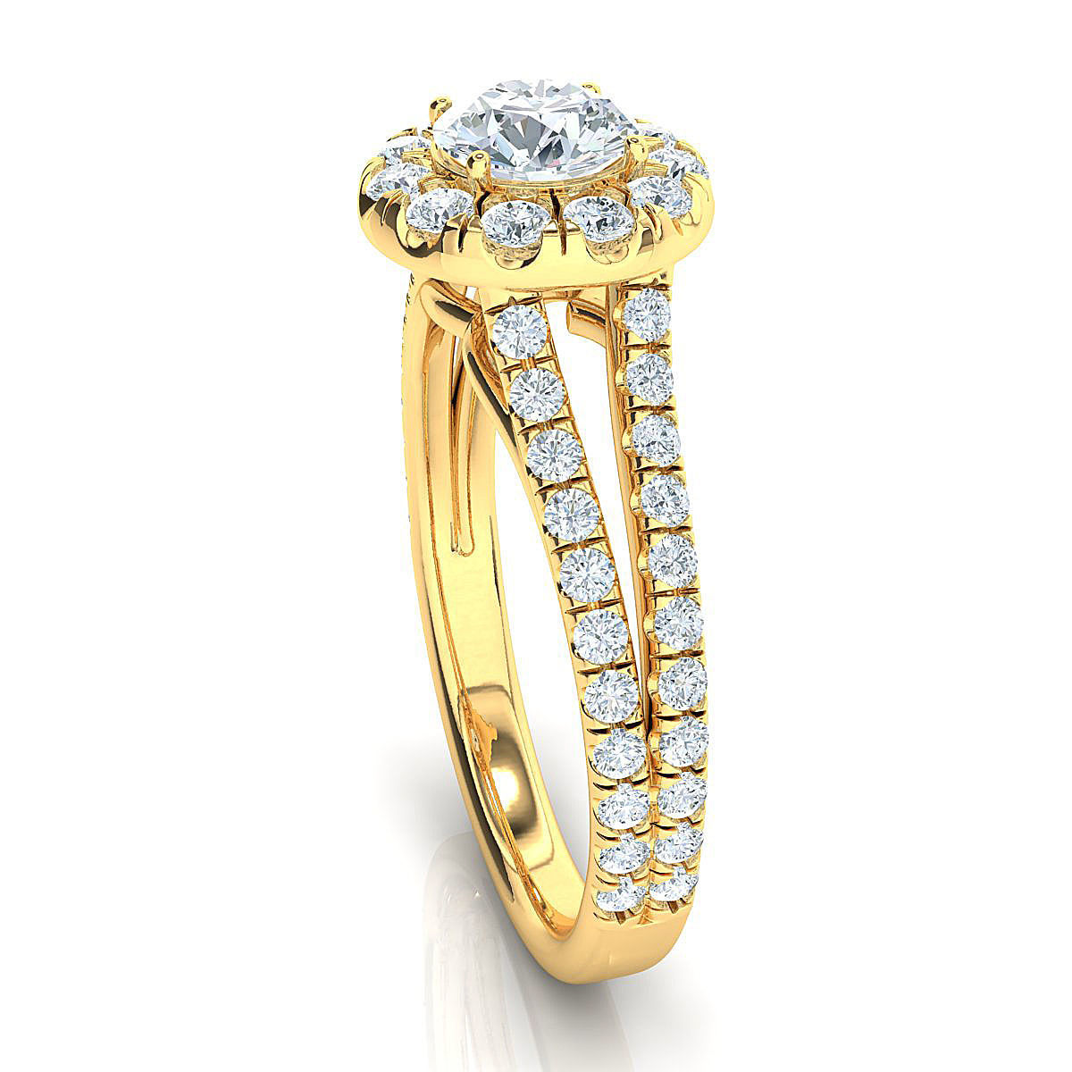 Halo ring - 5-10-mm center 3D print model_6