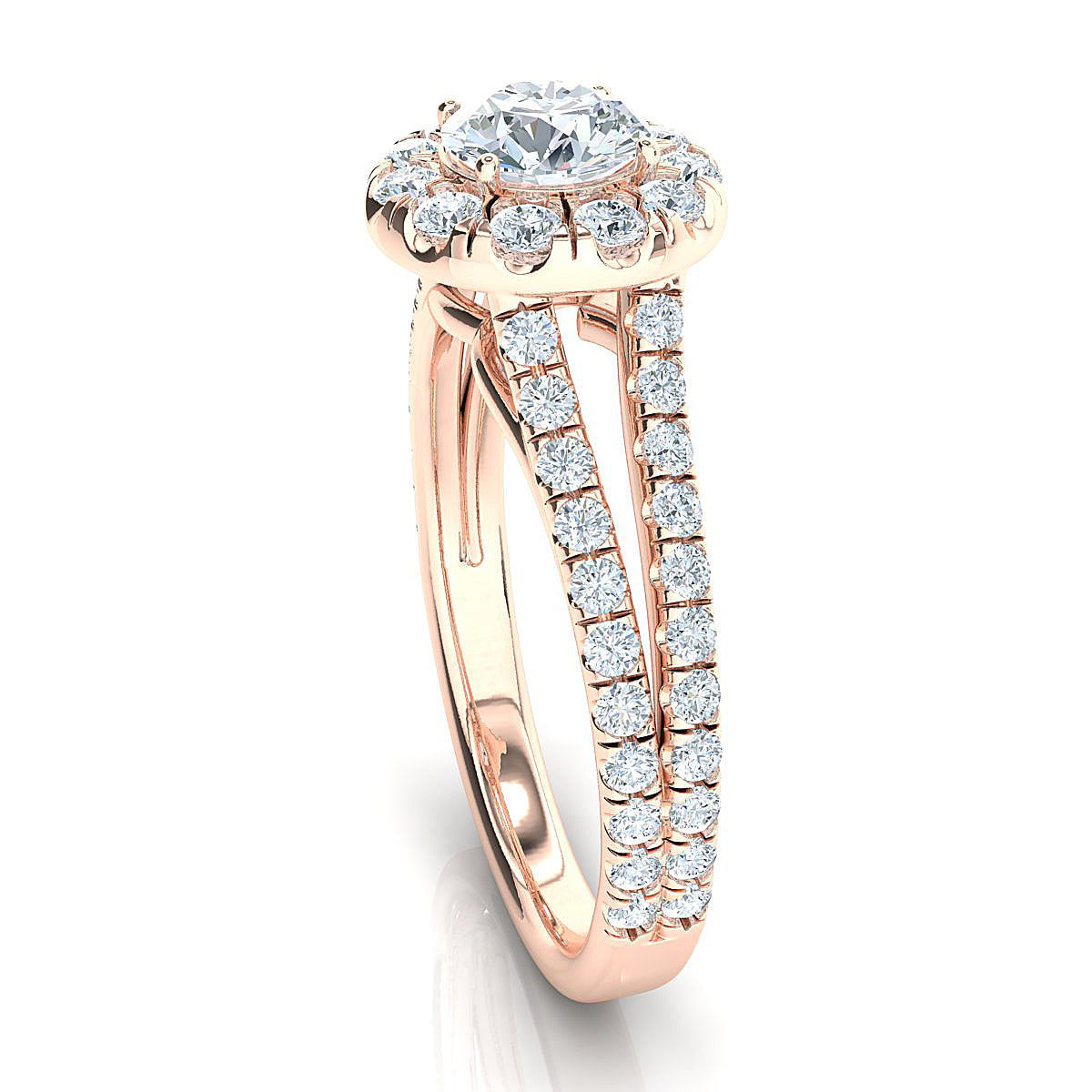 Halo ring - 5-10-mm center 3D print model_5