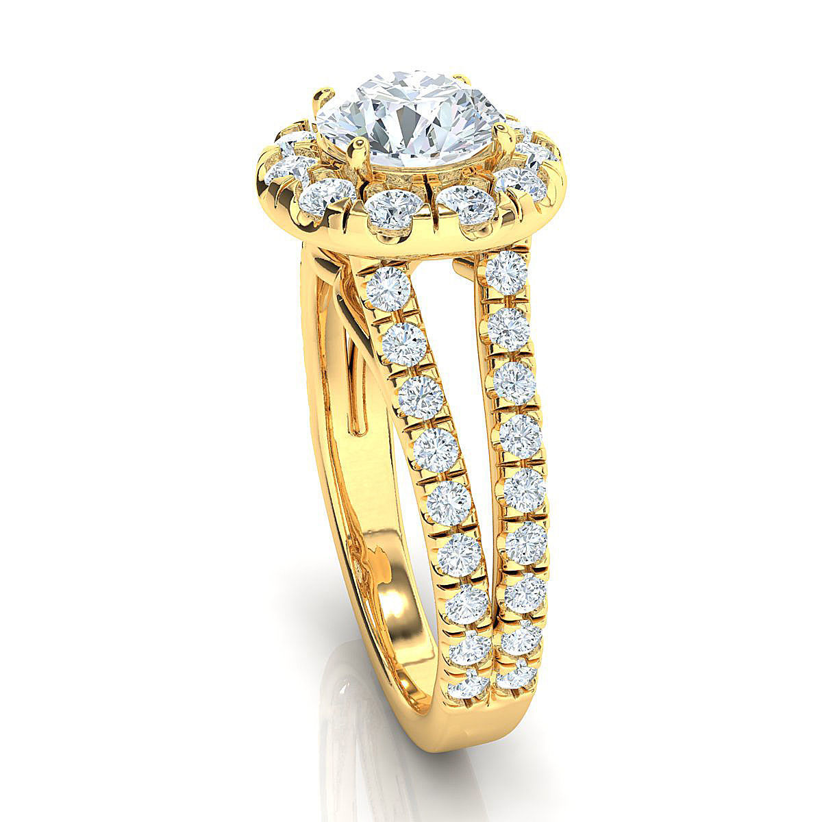 Halo ring - 6-50-mm center 3D print model_6