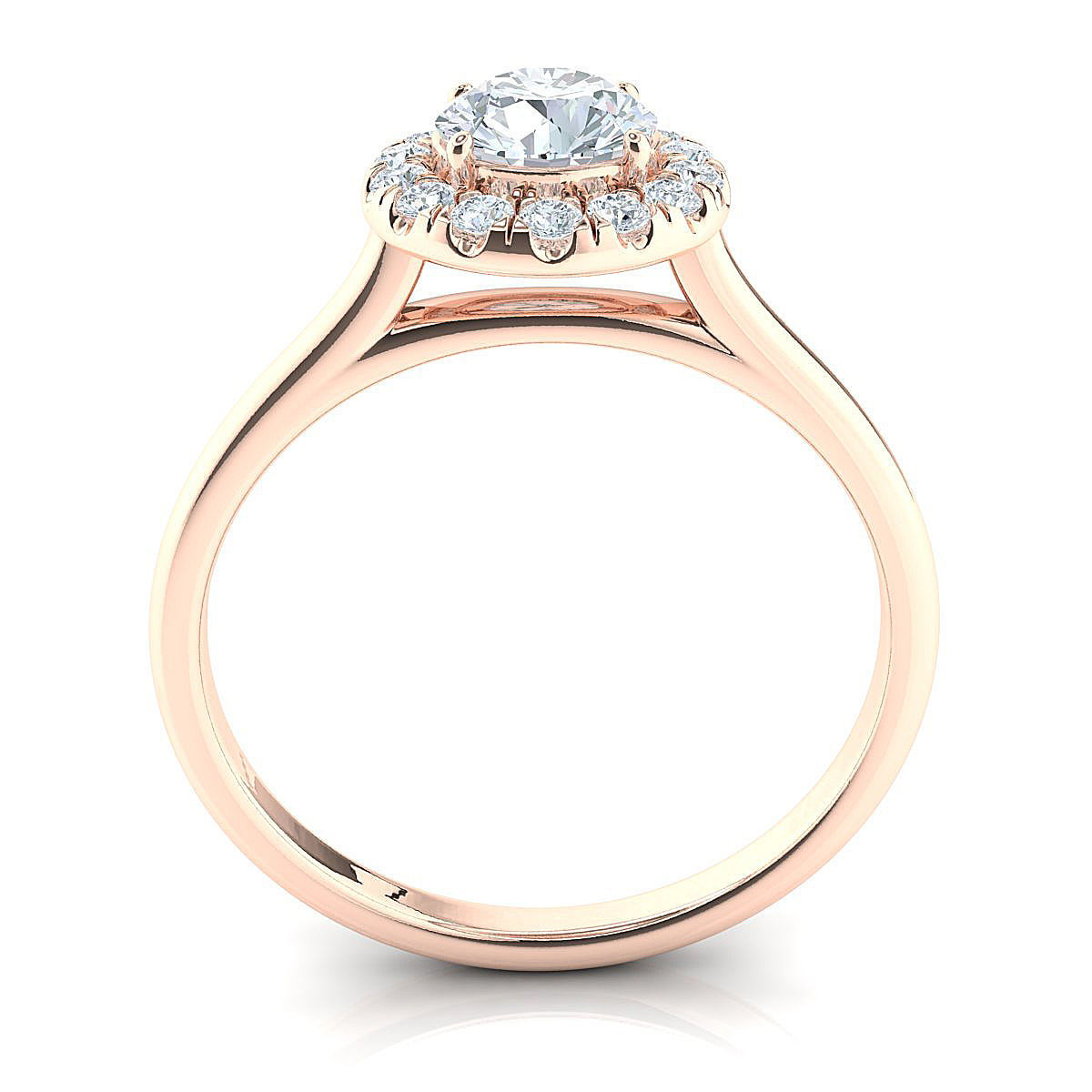 Halo ring - 5-10-mm center 3D print model_8