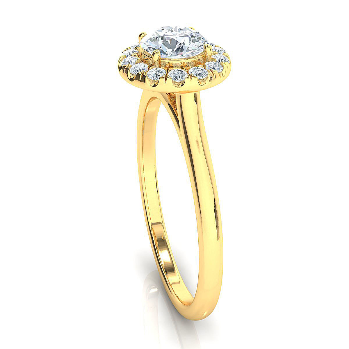 Halo ring - 5-10-mm center 3D print model_6